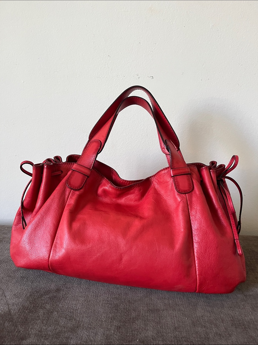 Gerard darel red 24hr bag